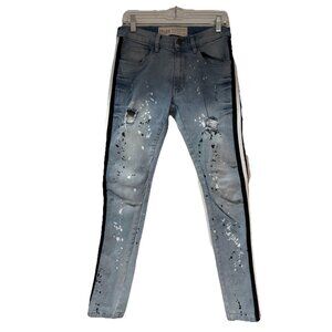 Spark Premium Denim Studio Collection Stretch Skinny Men’s 30x32 Distressed Jean